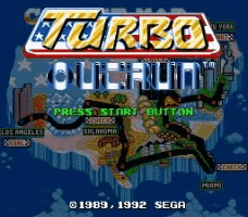 Turbo Outrun Title Screen